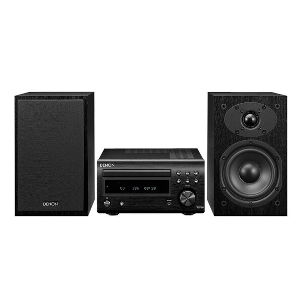 Main product image for RESTOCKED Denon DM-41SBK Micro Hi-Fi Stereo System with CD Player88-245-4026